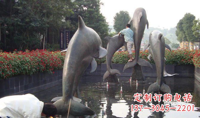 南阳铜雕海豚——传递着海洋之美的艺术作品