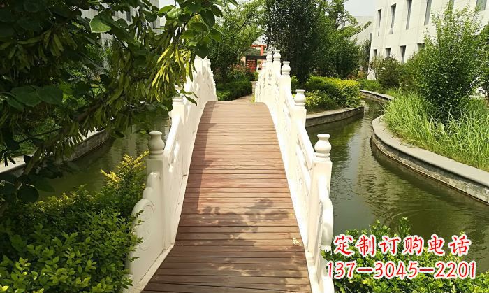南阳汉白玉石拱桥雕塑