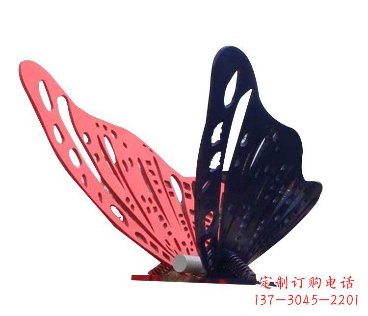南阳精致纯粹,不锈钢蝴蝶雕塑