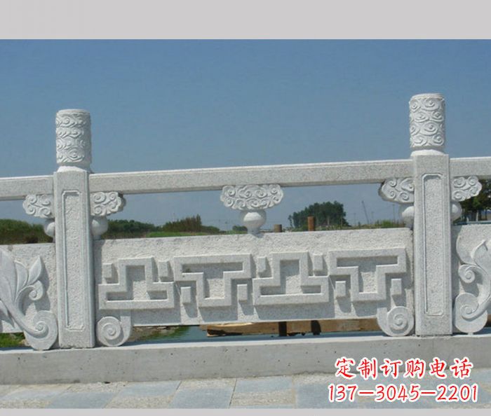 南阳公园景观大理石栏板雕塑
