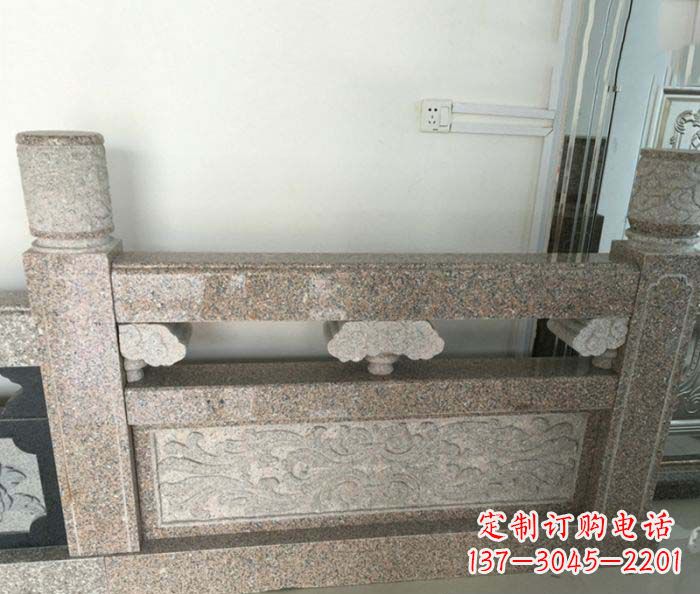 南阳精美大理石栏板雕塑