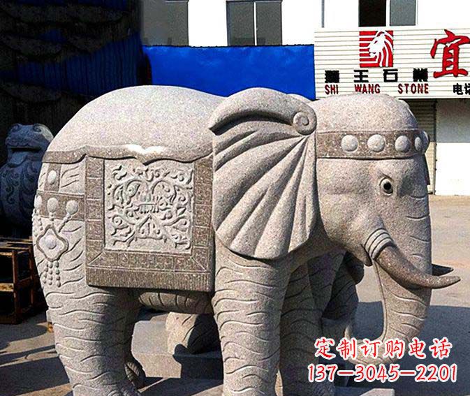 南阳高品质缅甸大象雕塑
