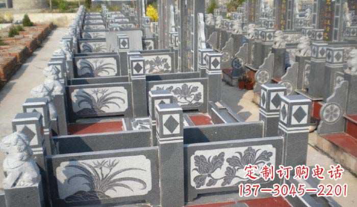 南阳公园景观仿古石栏板 (2)
