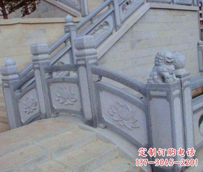 南阳公园景观仿古石栏板