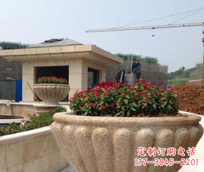 南阳产品名称花盆石雕定制