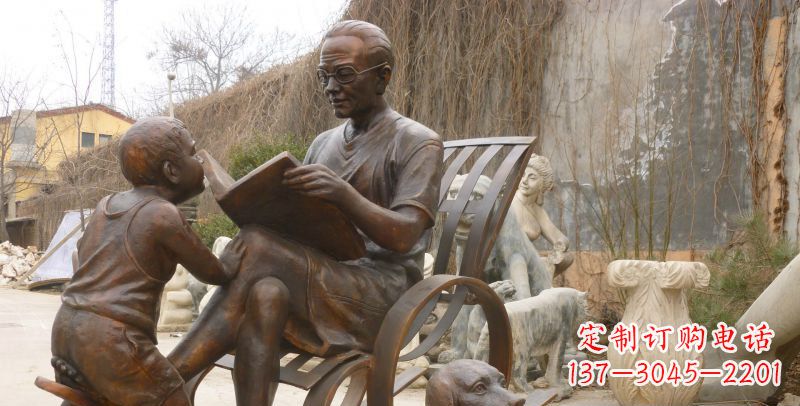 南阳小孩雕塑,带来美好时光