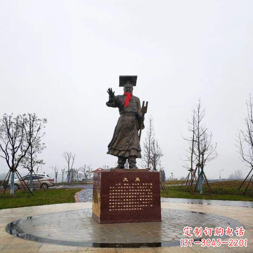 南阳中领雕塑古之名人雕像 尽显传承精神