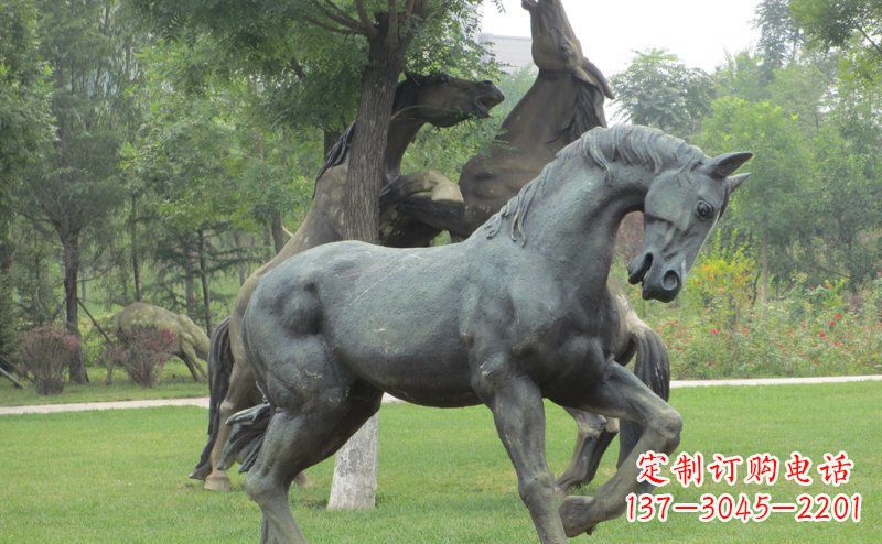 南阳动物景观铜雕艺术品