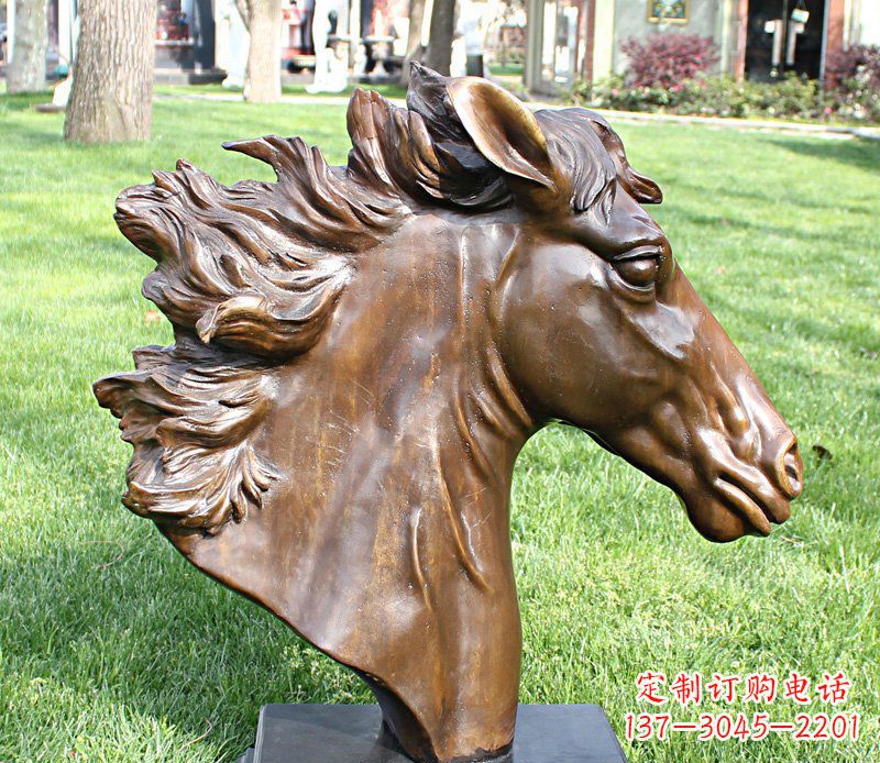 南阳马头铜雕工艺品