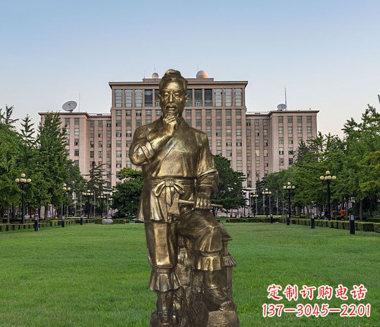 南阳传承古代精湛工艺,精美细腻的鲁班雕塑