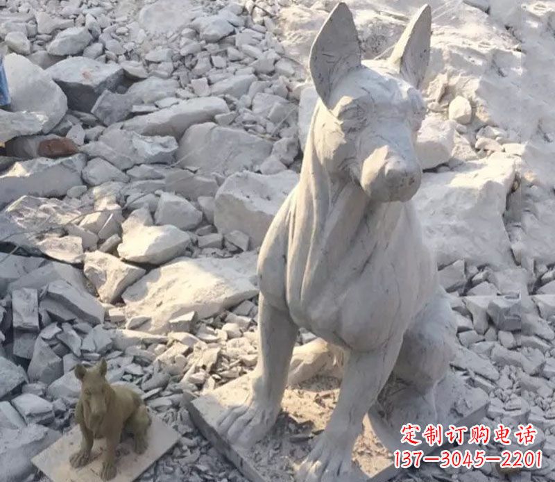 南阳精美工艺十二生肖狗石雕