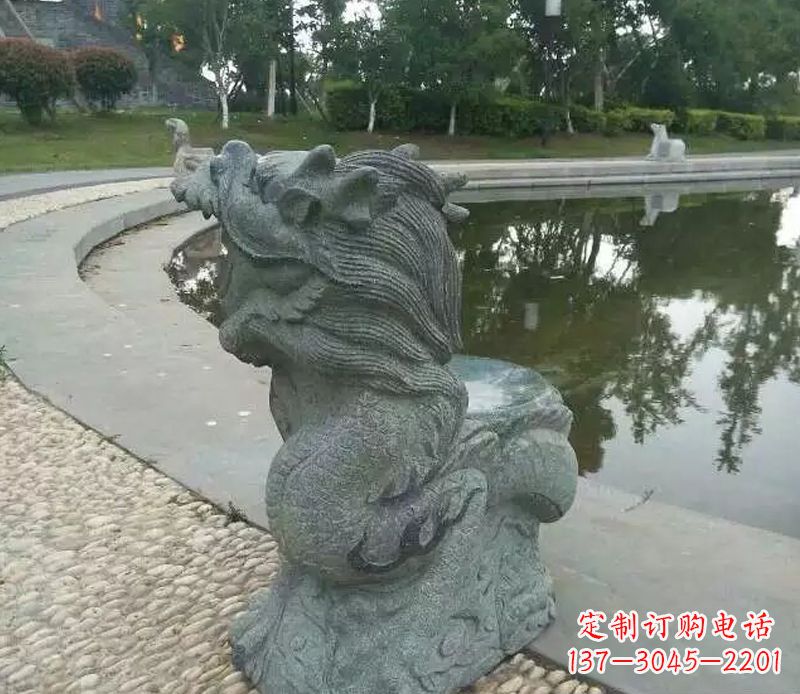 南阳中国十二生肖石雕