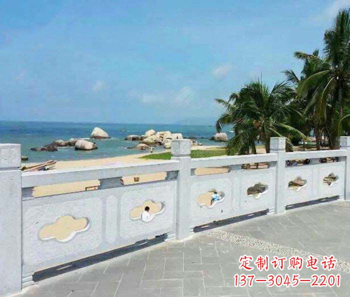 南阳公园石栏板大理石雕塑 (2)