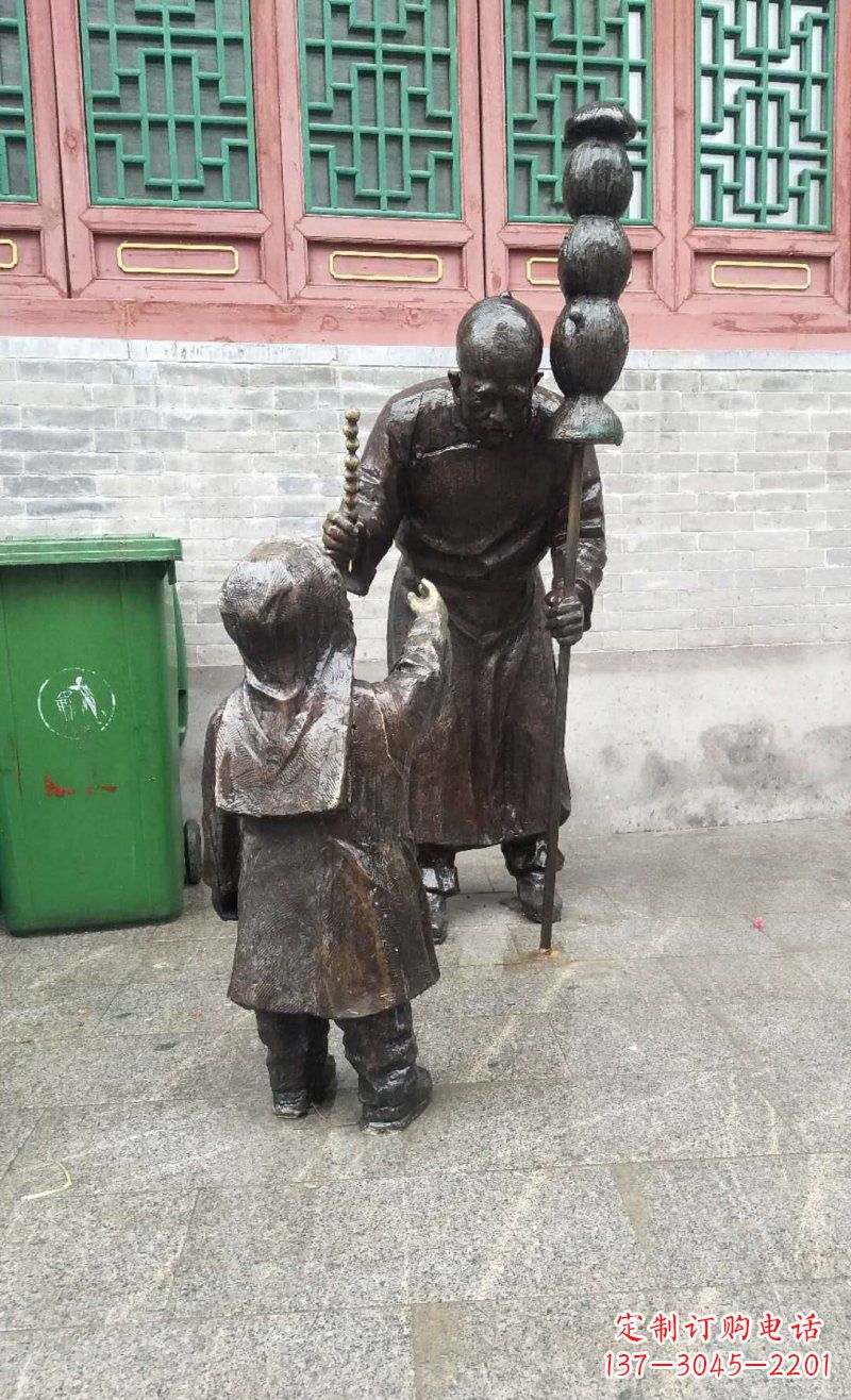 南阳精美铜葫芦雕塑