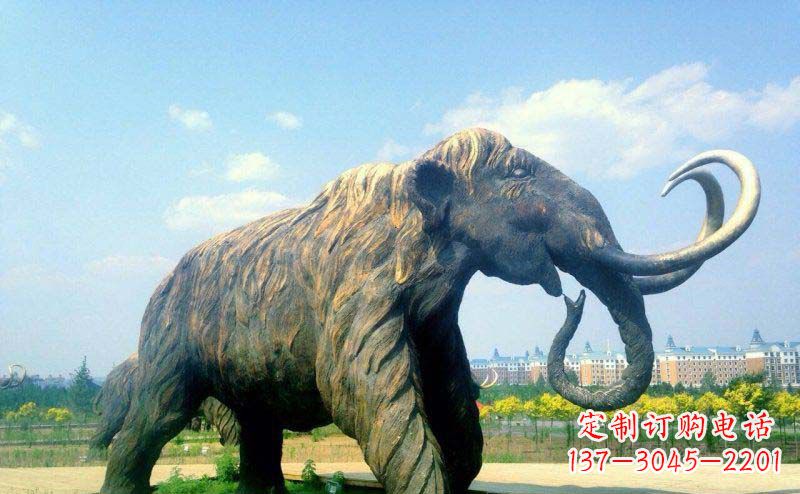 南阳中领雕塑的精美铜制动物雕塑