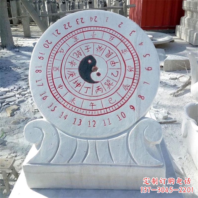 南阳中领雕塑日晷仪雕塑，精美而典雅
