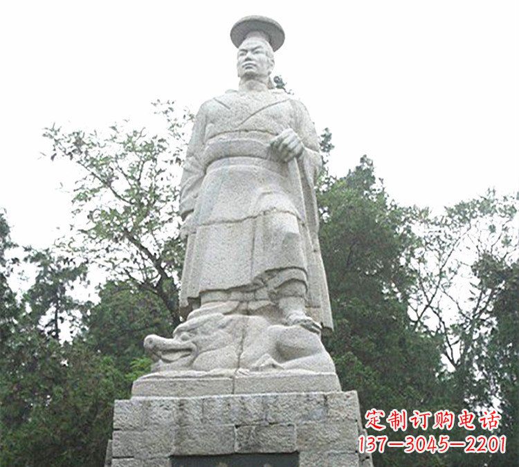 南阳古代名人大禹石雕