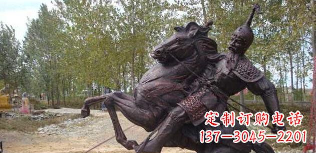 南阳复古骑士马雕塑