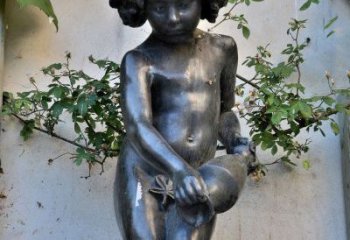 南阳唯美少女雕塑——在公园中给清新的景观增添一抹生机