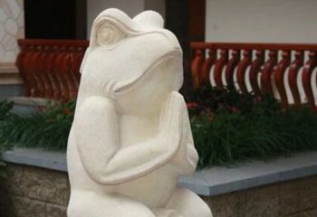 南阳中领雕塑精美绝伦的青蛙石雕