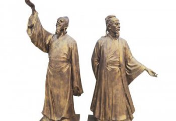 南阳中领雕塑-传承古代文人雅士李白雕塑