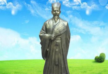 南阳精致经典，让您体验古代名人诸葛亮的魅力——诸葛亮铜雕