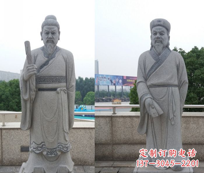 南阳追随韩非、韩愈传统,精品石雕——韩愈雕塑