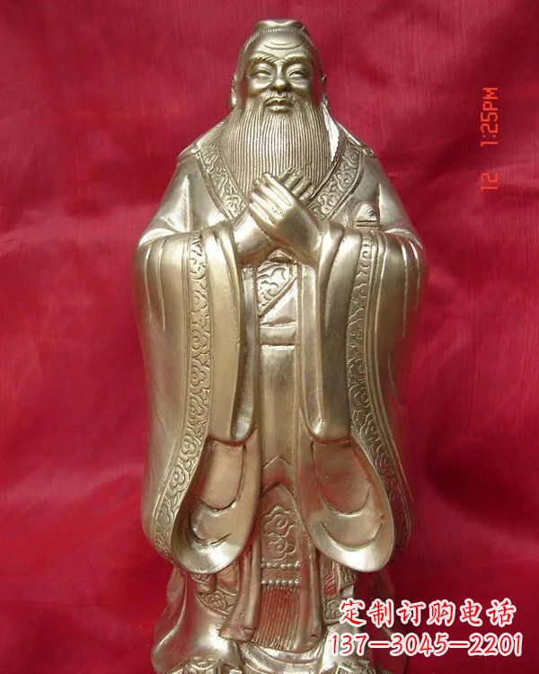 南阳孔子雕塑:品质传承文明精神