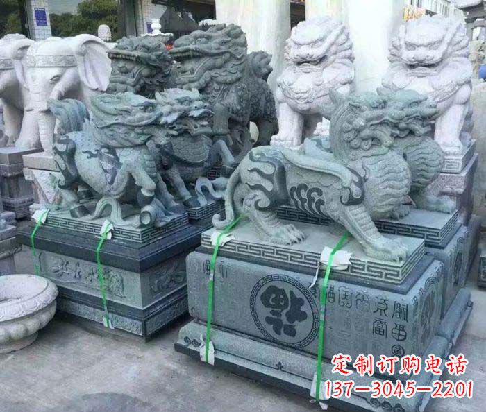 南阳古典神秘貔貅雕塑