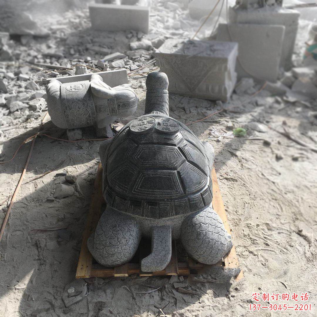 南阳精致定制:古代石雕乌龟