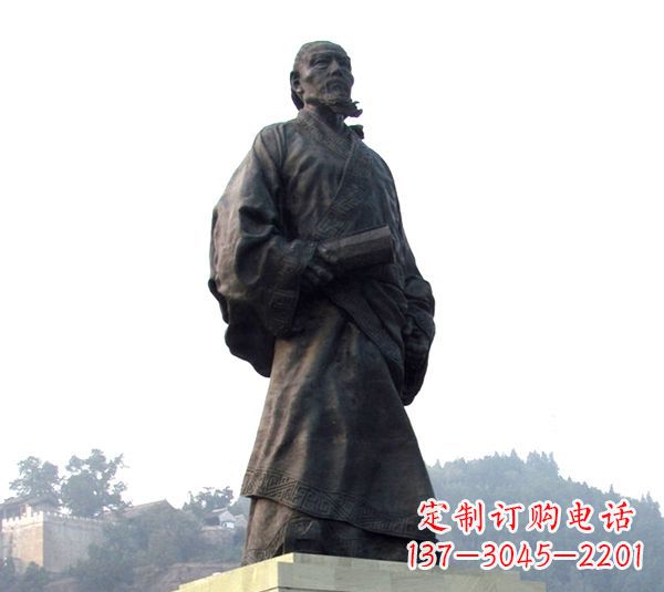 南阳中领雕塑司马迁雕像,正宗传承古代文化