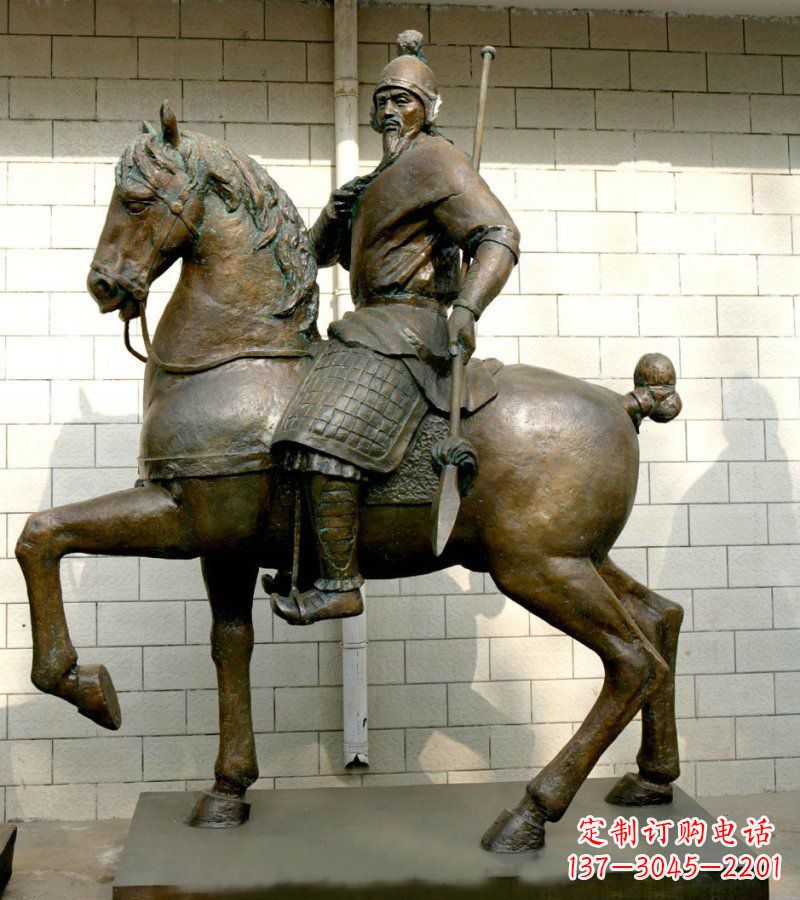 南阳古罗马战士公园景观铜雕