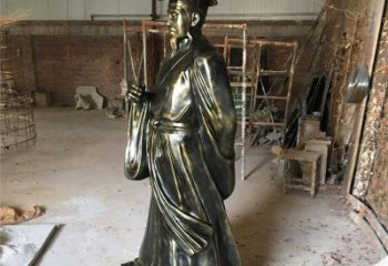 南阳千古经典——代表古代艺术审美的王羲之雕塑