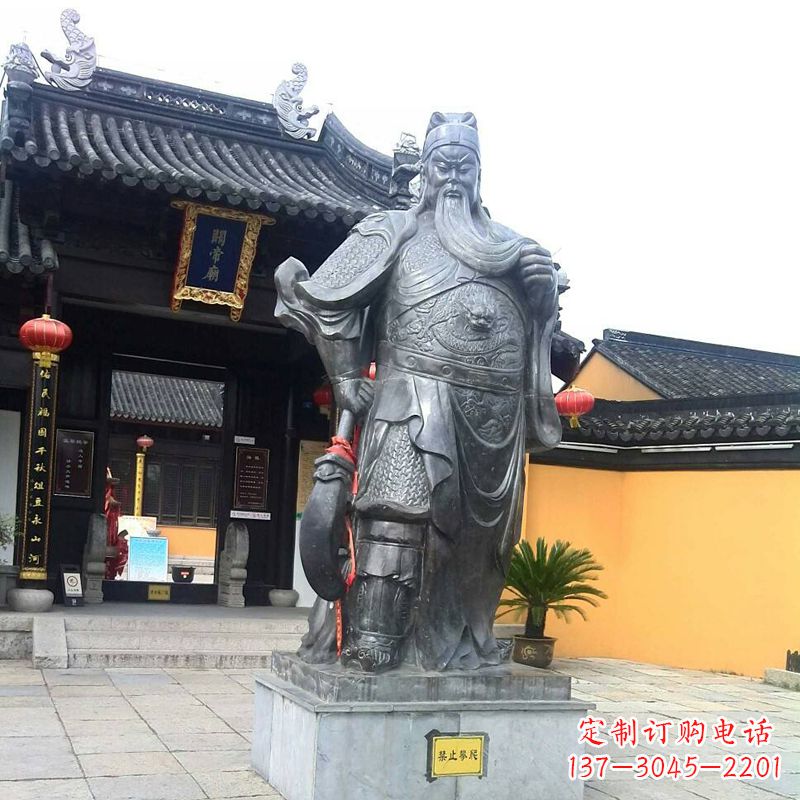 南阳中领雕塑:荣耀传统,精美关公雕塑