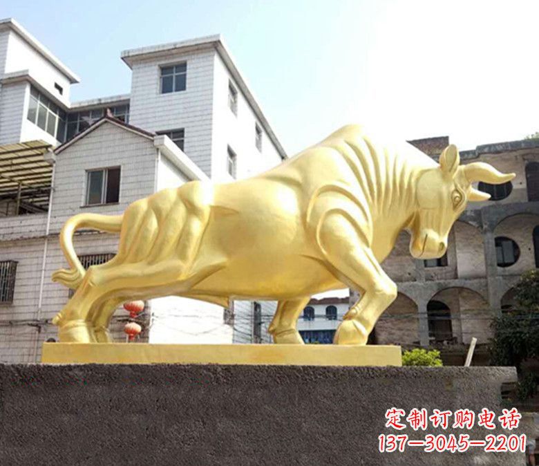 南阳中领雕塑:牛雕塑,您的精致装饰