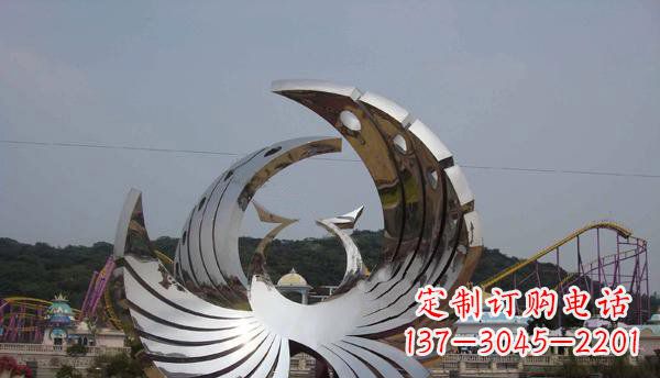南阳中领雕塑:凤凰雕塑,传神精巧