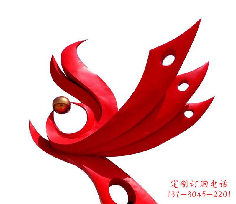 南阳凤凰雕塑,装点你的社区