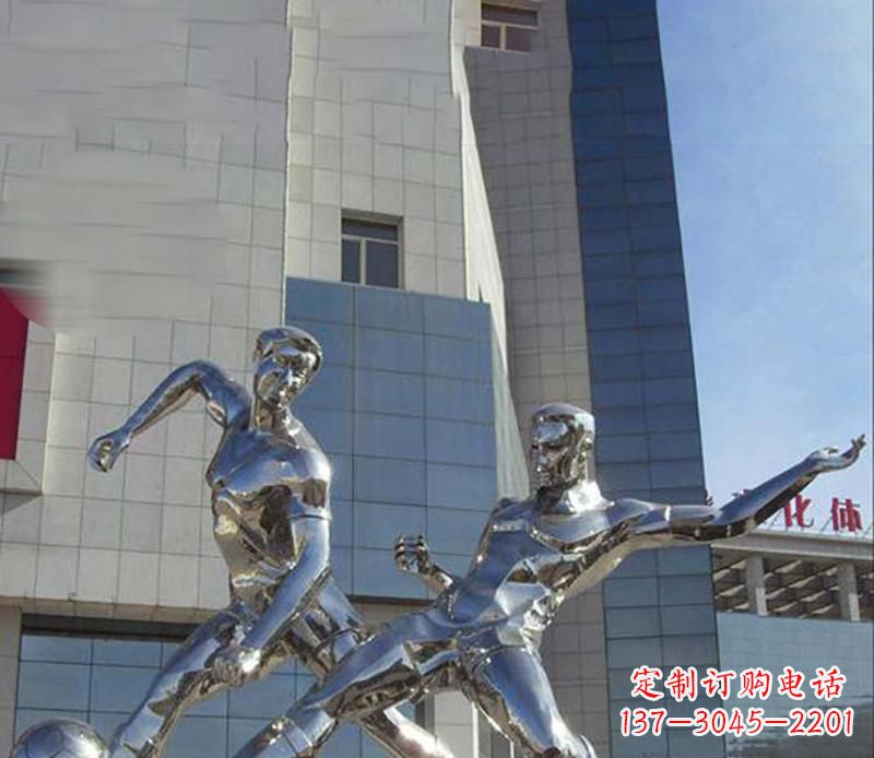 南阳中领雕塑:专业的足球运动雕塑定制