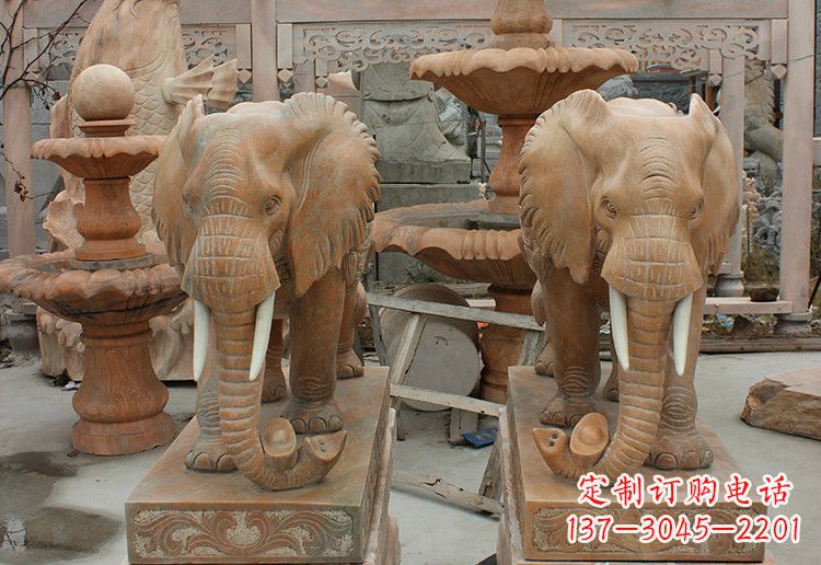 南阳精美制作,经典无双的大象雕塑