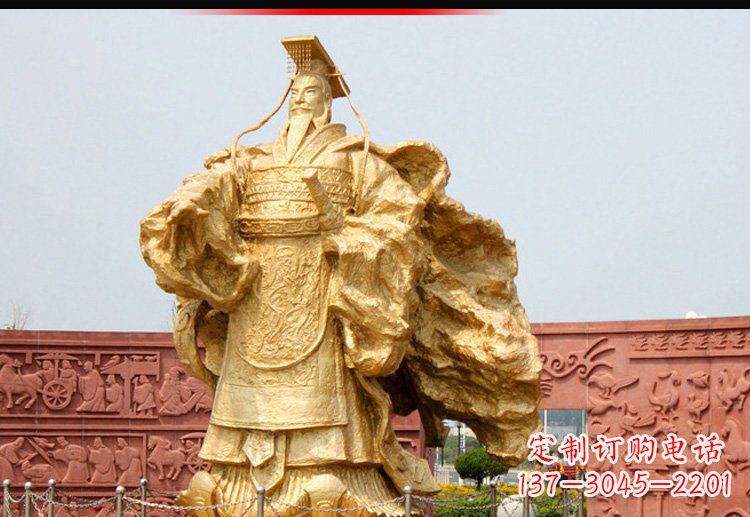 南阳铜雕刘邦,一款经典历久弥新的艺术品