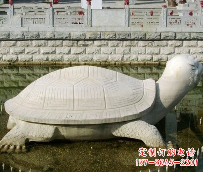 南阳广场景观龟喷泉石雕
