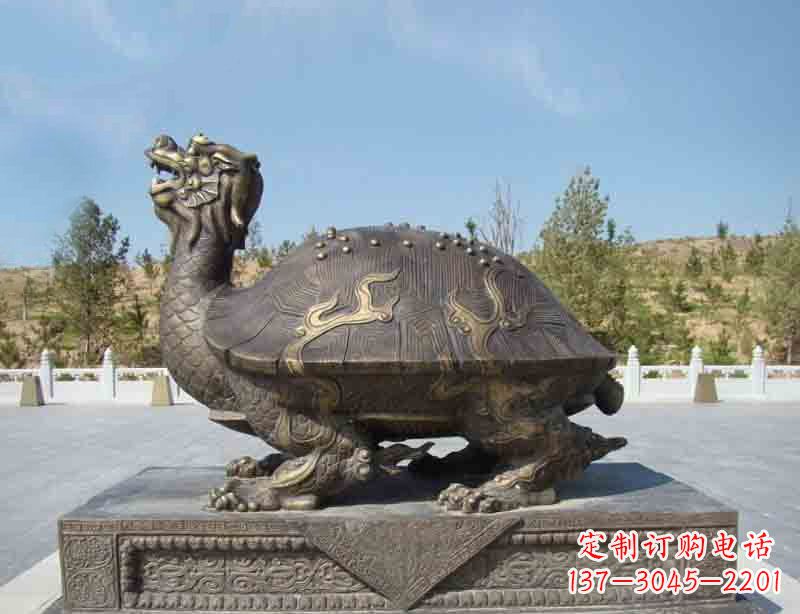 南阳我们中领雕塑特制的精美广场青铜龙雕塑