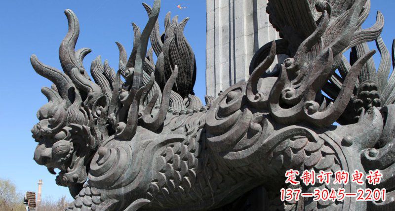 南阳中领雕塑专业定制高端麒麟铜雕,它们不仅具…