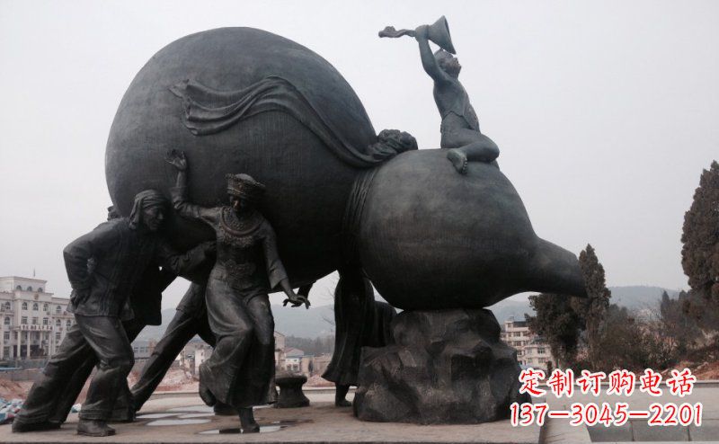 南阳皇家感觉,海量葫芦雕塑,满足你的高端定制需求