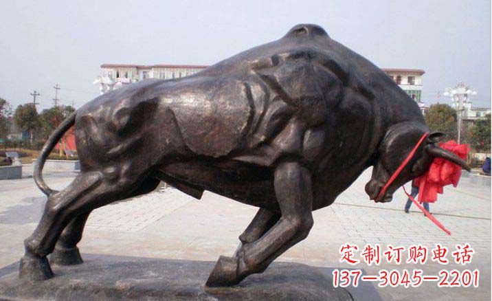 南阳拓荒牛铜雕塑,让您的空间与众不同