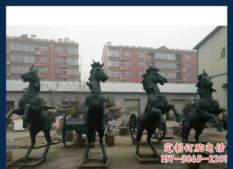 南阳中领雕塑推出的优雅动物铜雕飞马,以其出色…