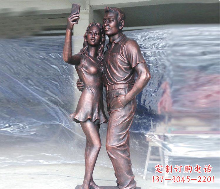 南阳中领雕塑的情侣雕塑,让你感受最真实的浪漫