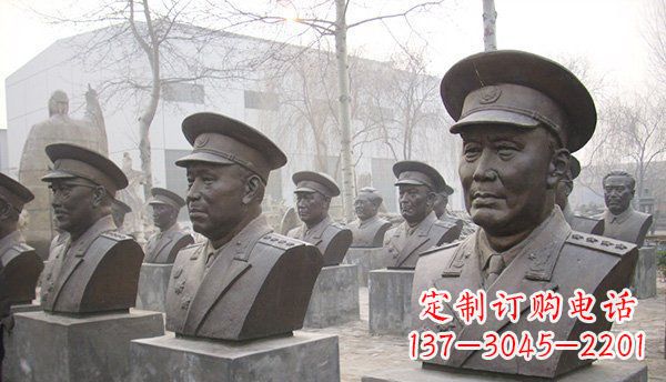 南阳伟人头像铜雕,让美好永存