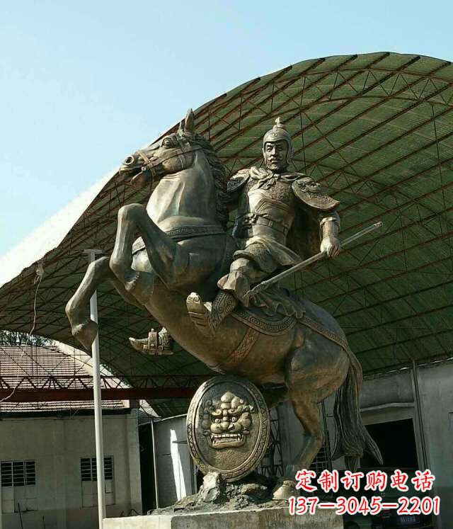 南阳中领雕塑,赵子龙龙雕塑,为您臻致高级艺术品