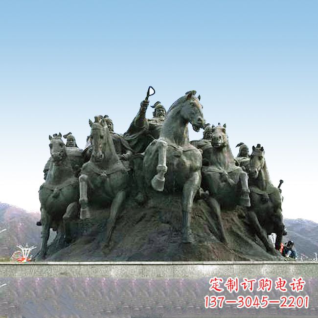 南阳中领雕塑:缔造历史名人雕塑